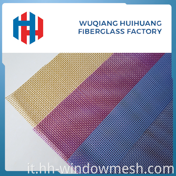 Produzione di fabbrica PVC Schermata in mesh poliestere con rivestimento PET Schermata